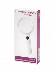 Лупа ручная увеличительная с подсветкой Орбита OT-INL66